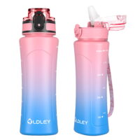 front-side-views-pink-blue-gradient-water-bottle-oldley-logo-motivational-time-marker-water-bottle front-side-views-pink-blue-gradient-water-bottle-oldley-logo-motivational-time-marker-water-bottle