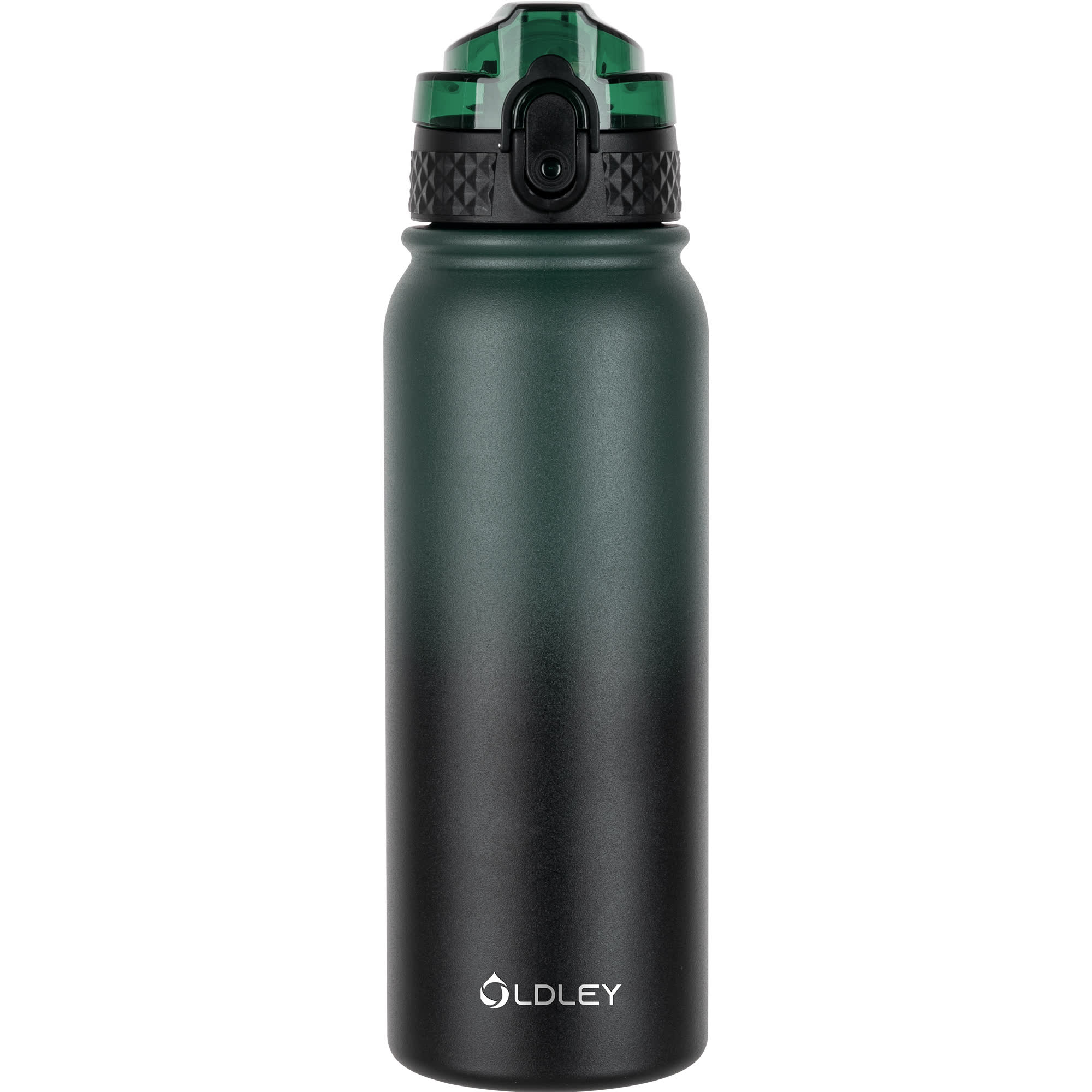 Oldley 20oz Triple Lid Thermos Bottle - 20oz Green-black Vacuum Insulated Water Flask - Image 7