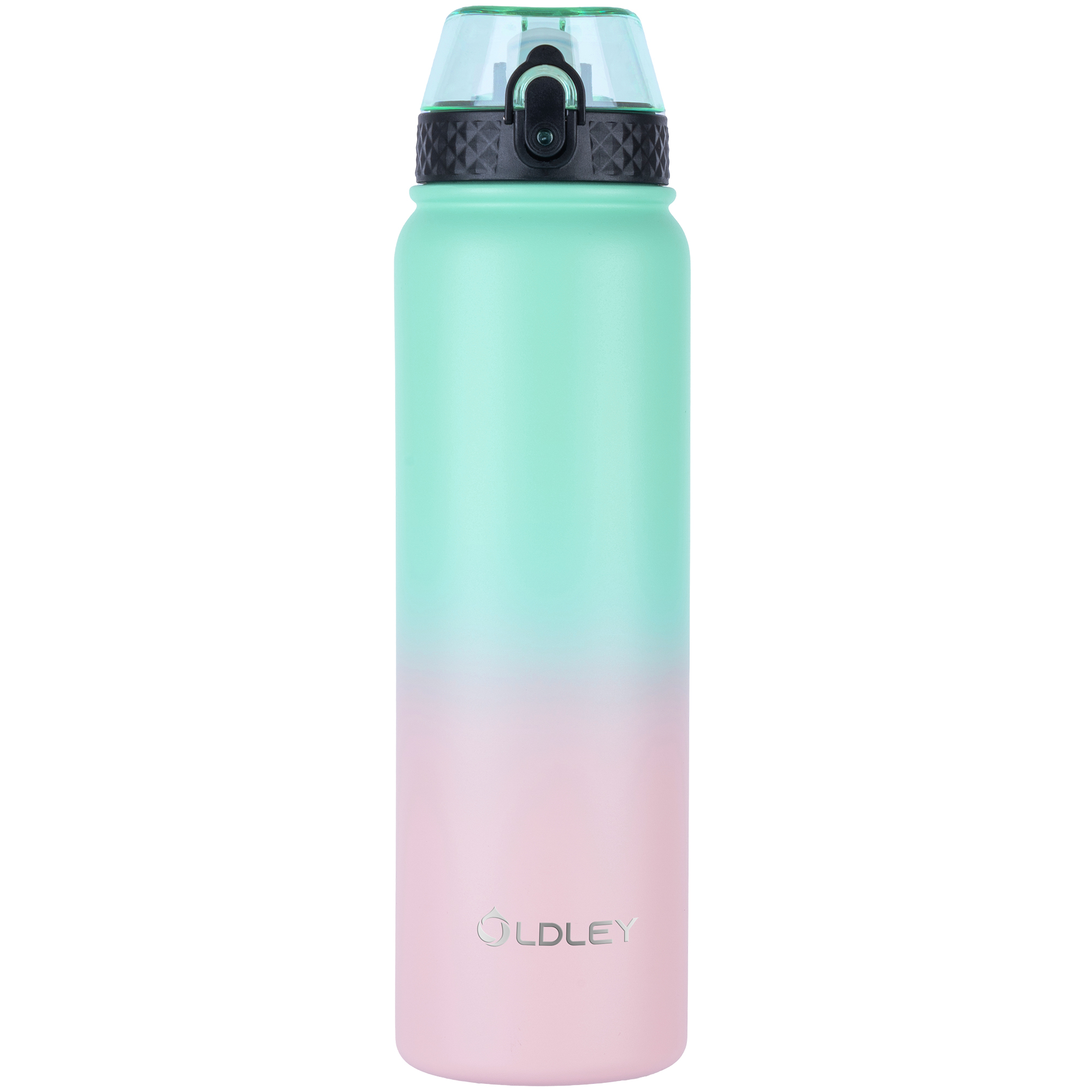 Oldley 32oz Mint Green Pink Gradient Stainless Steel Flask - Image 4
