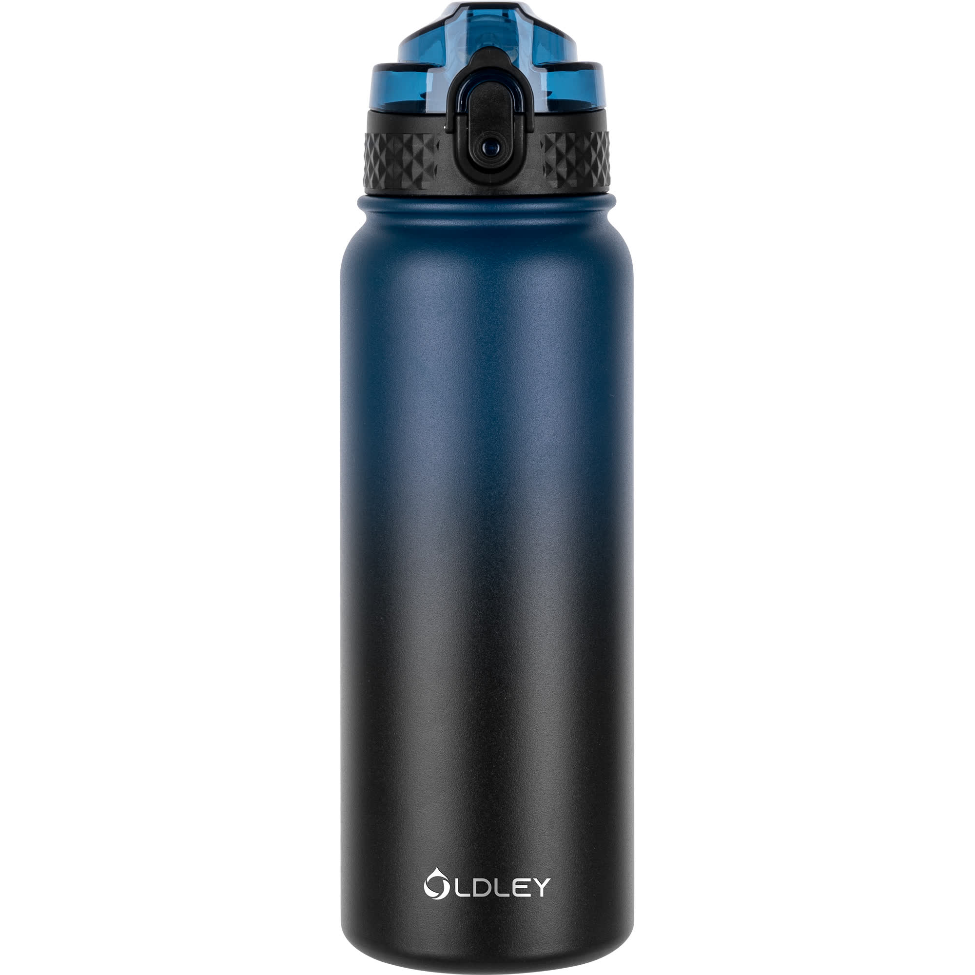 Oldley 20oz Triple Lid Thermos Bottle - 20oz blue Black Vacuum Insulated Water Flask - Image 7