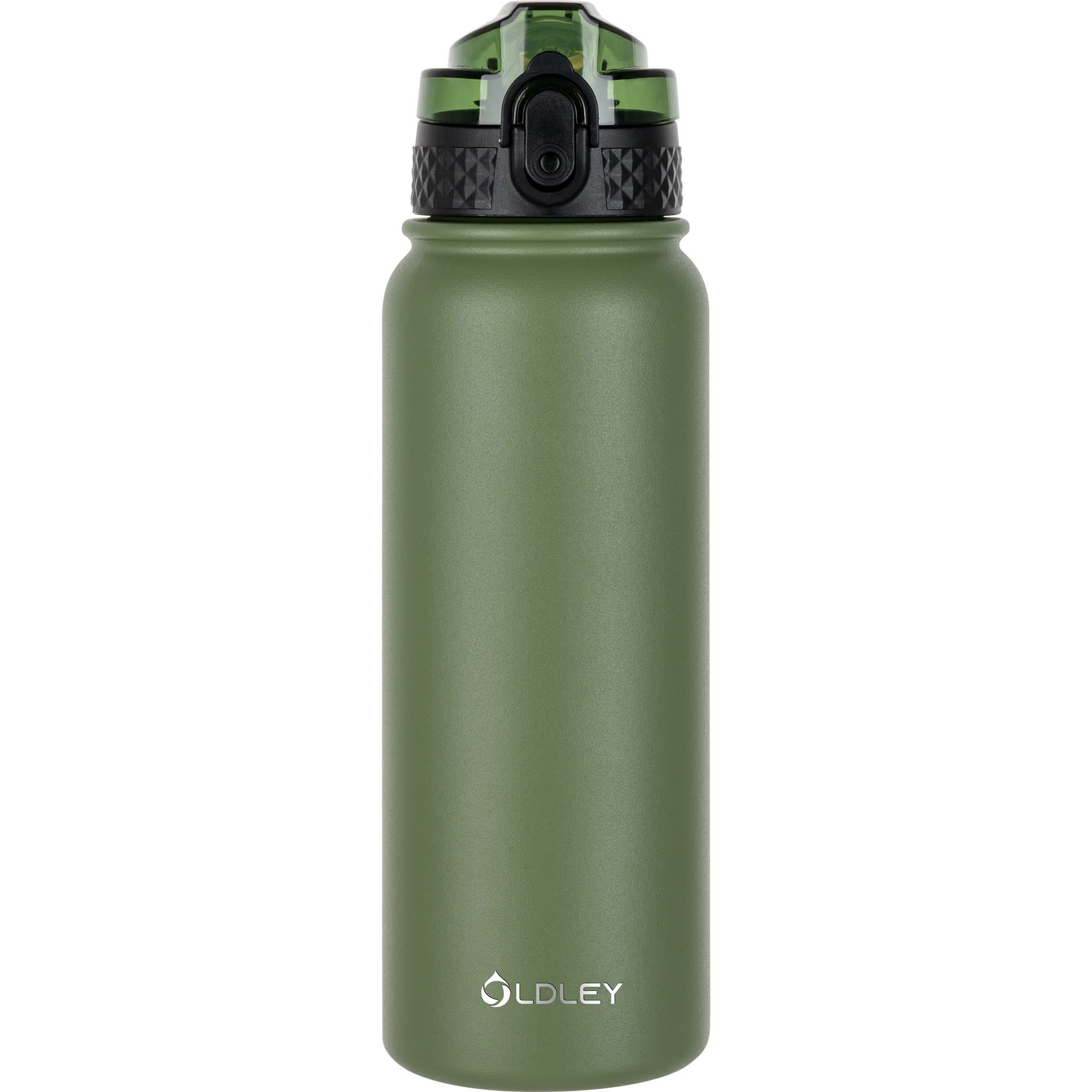 Oldley 20oz Triple Lid Thermos Bottle - 20oz olive green Vacuum Insulated Water Flask - Image 7