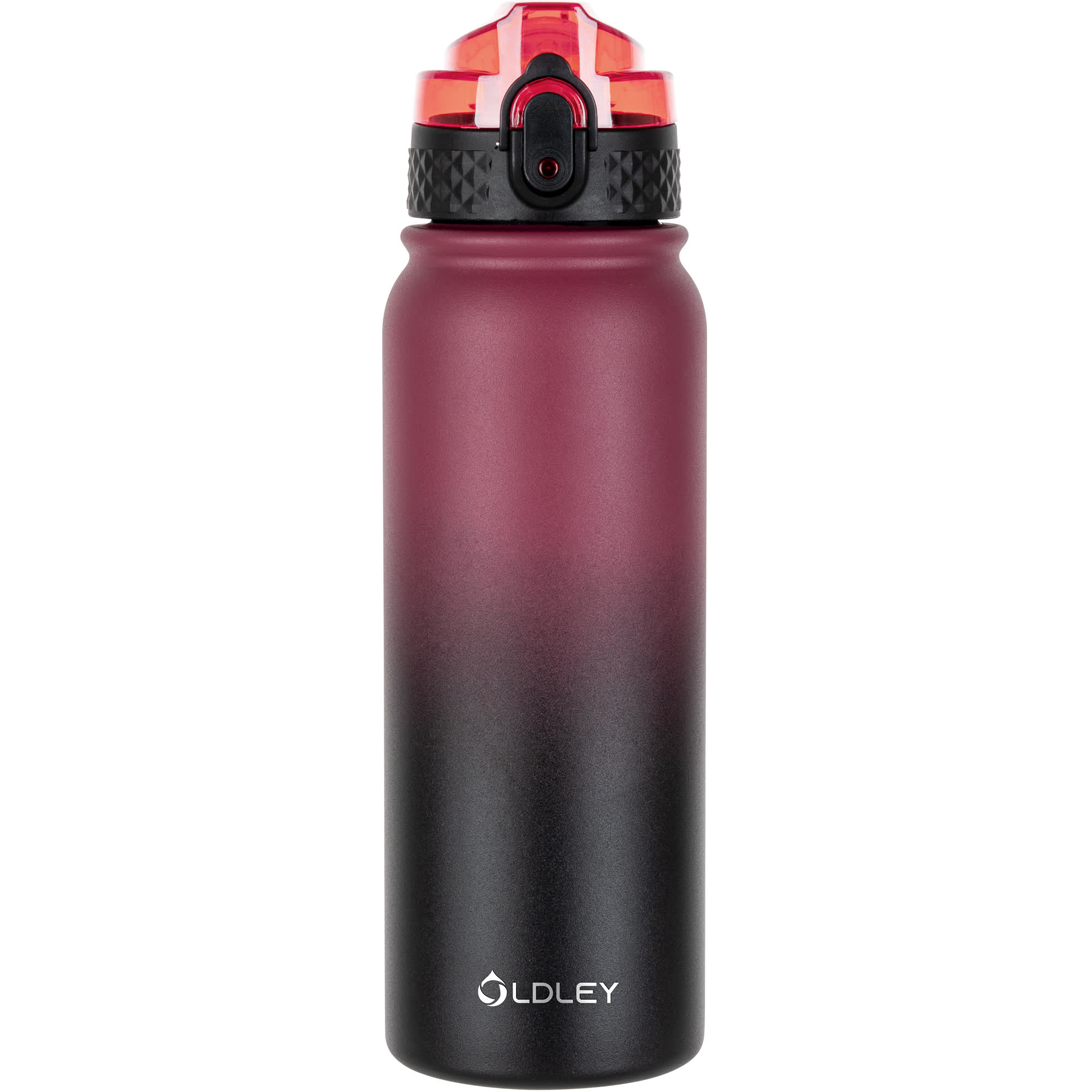 Oldley Red & Black Triple Lid Thermos - Vacuum Insulated Flask - Image 7