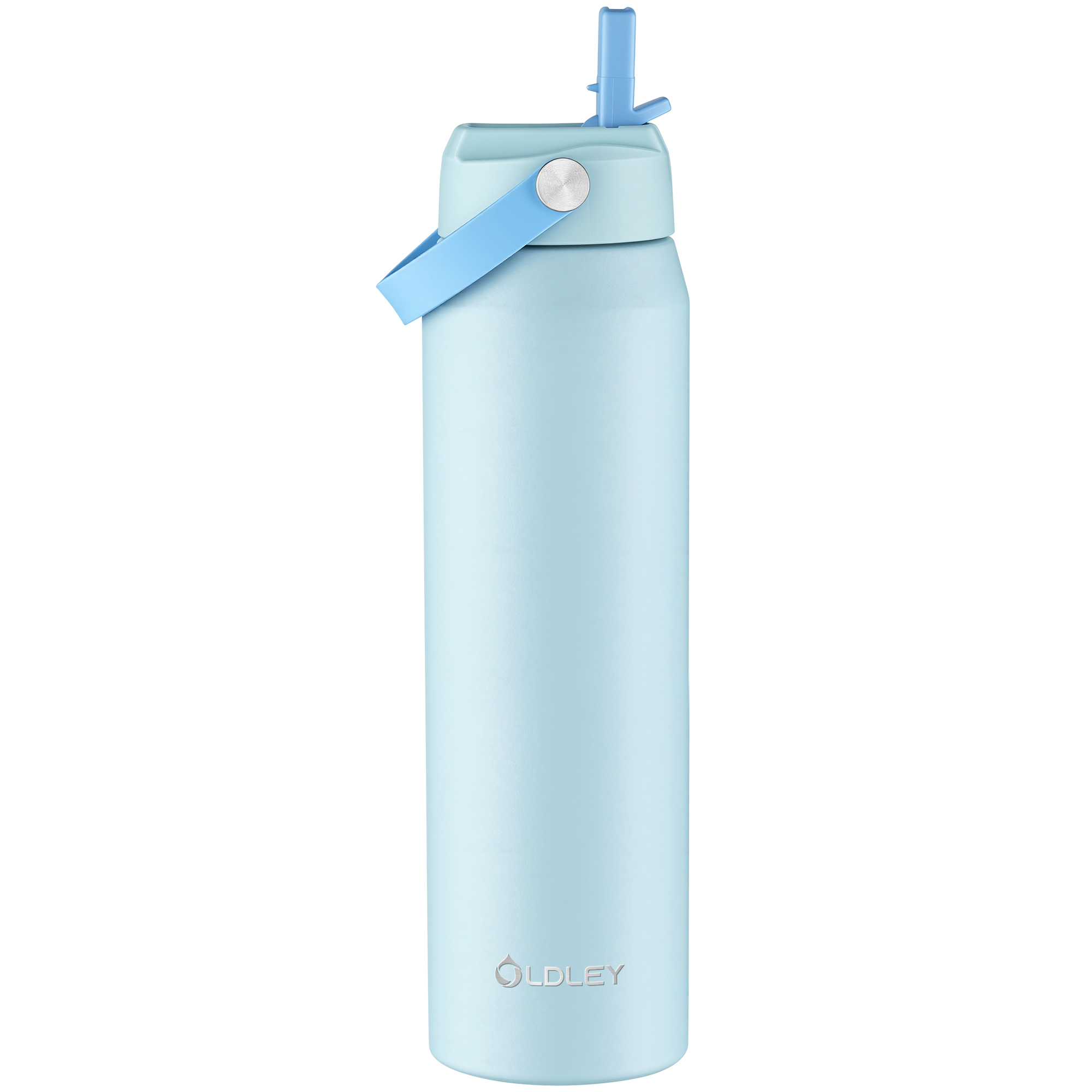 Oldley Light Blue Gradient Water Bottle 550ml 750ml 1000ml - 24oz - Image 12