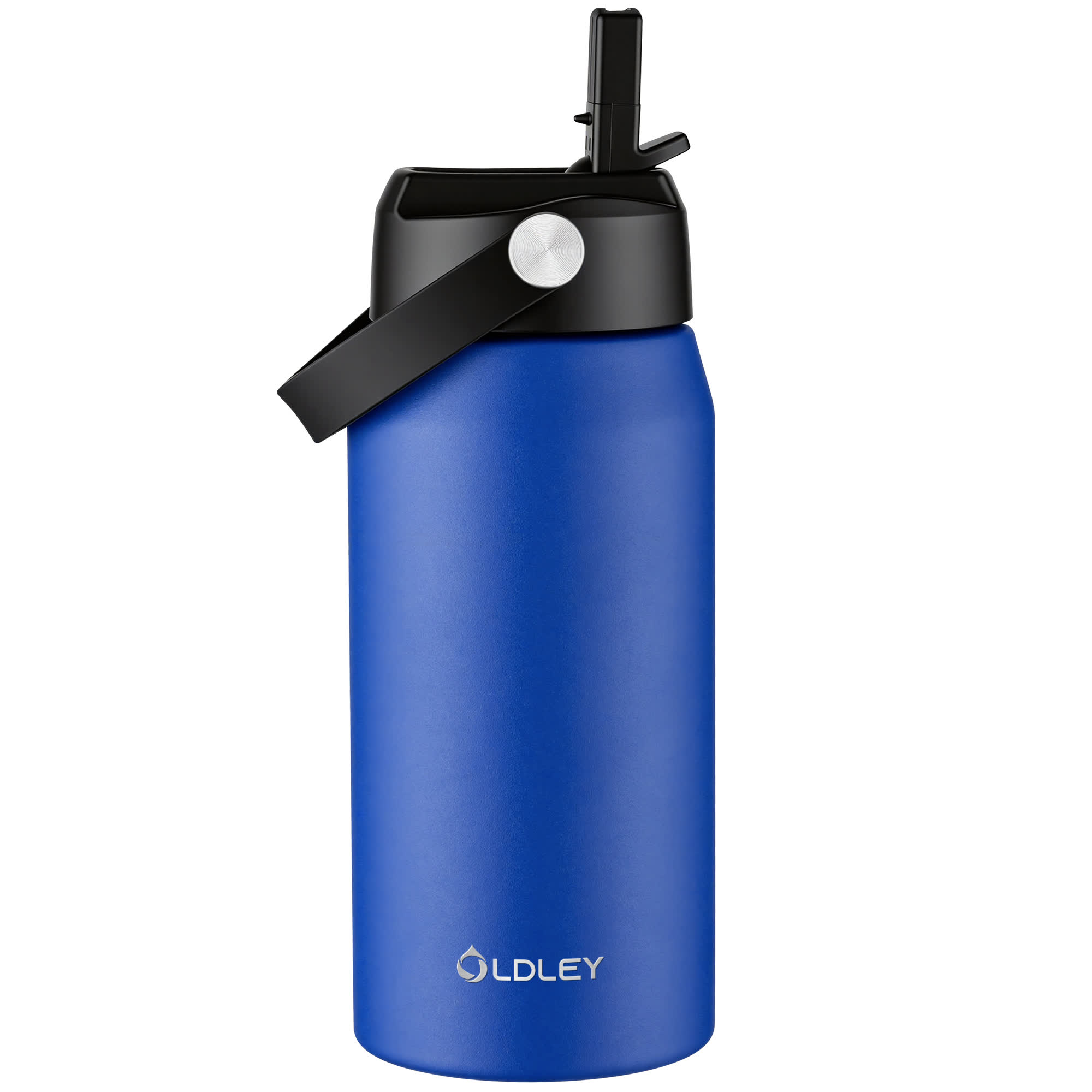 Oldley Dark Blue Stainless Steel Thermos 550ml 750ml 1000ml - 32oz - Image 3