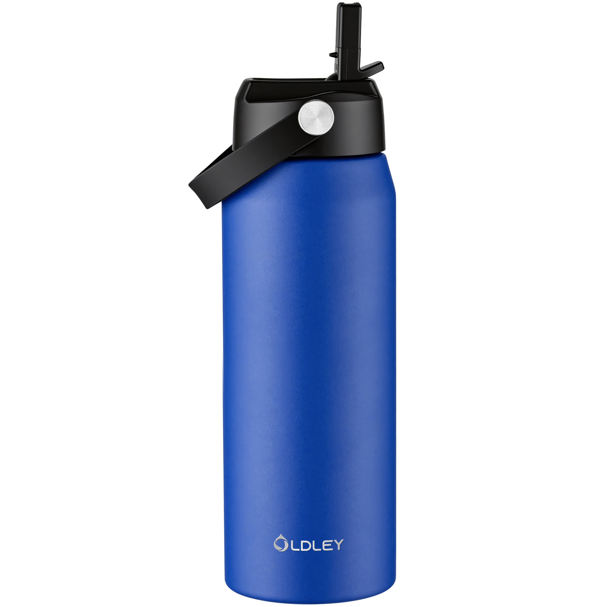 Oldley Dark Blue Stainless Steel Thermos 550ml 750ml 1000ml - 32oz - Image 4