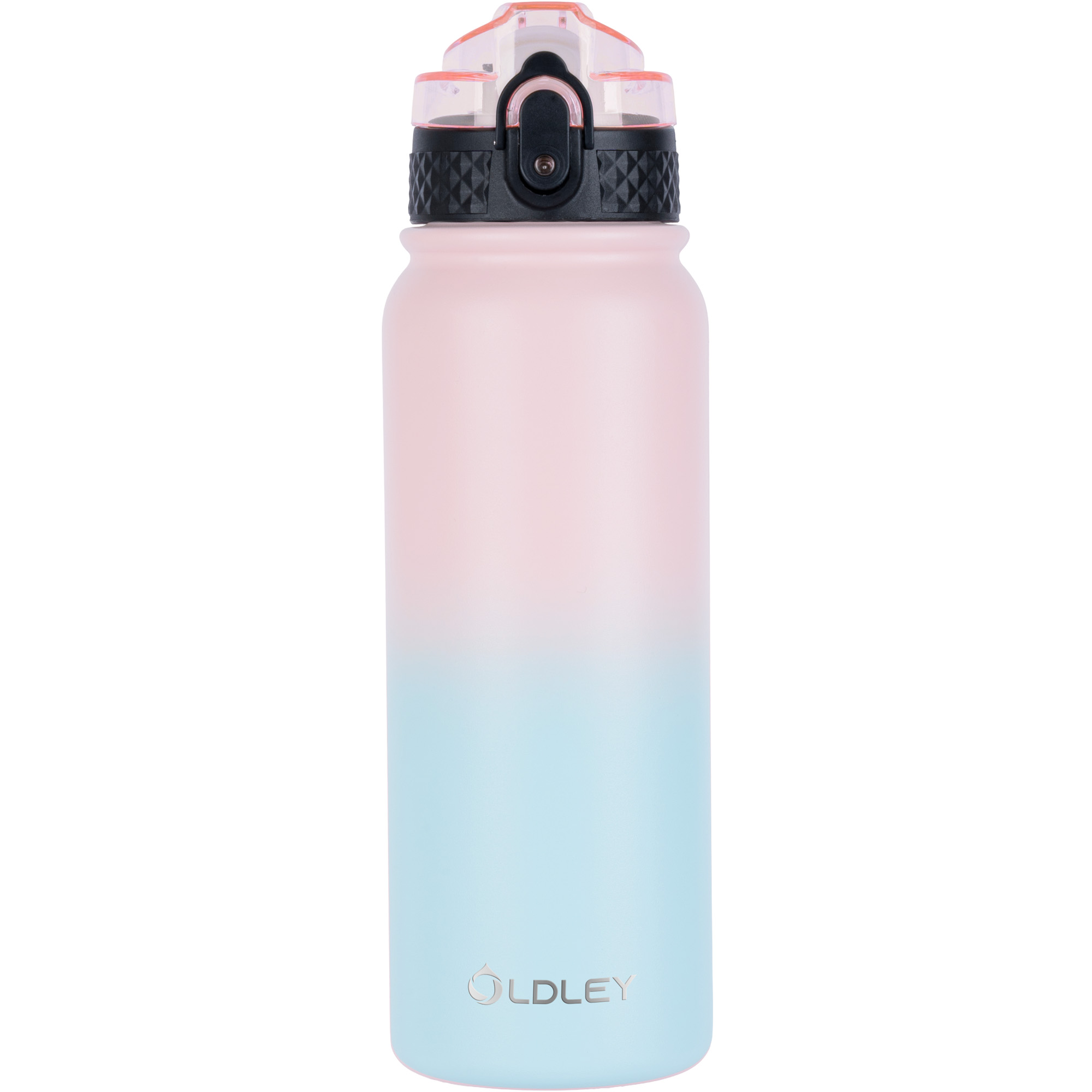 Oldley Pink & Blue Triple Lid Thermos - Insulated Sports Bottle - Image 7