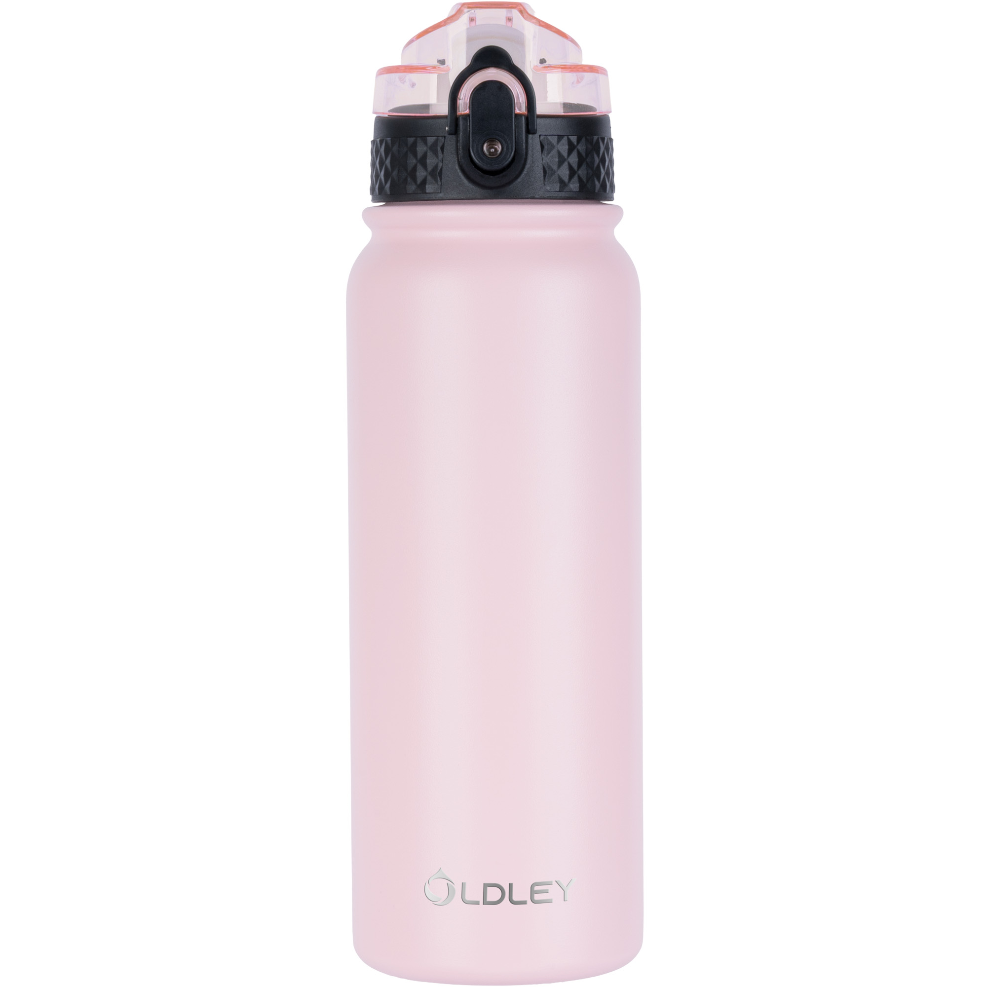 Oldley Classic Pink Triple Lid Thermos - Insulated Sports Bottle - Image 7