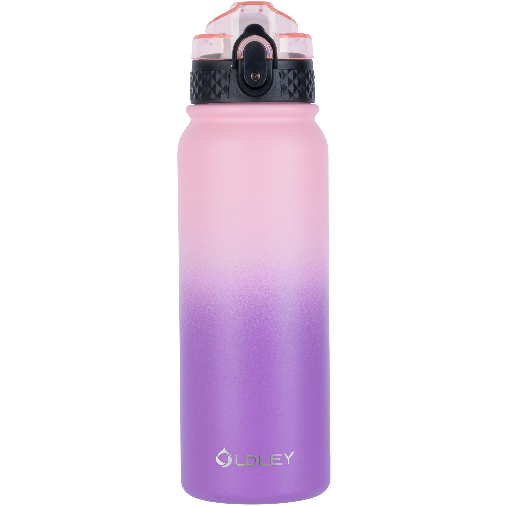 Oldley Pink & Purple Triple Lid Thermos - Insulated Travel Bottle - Image 7