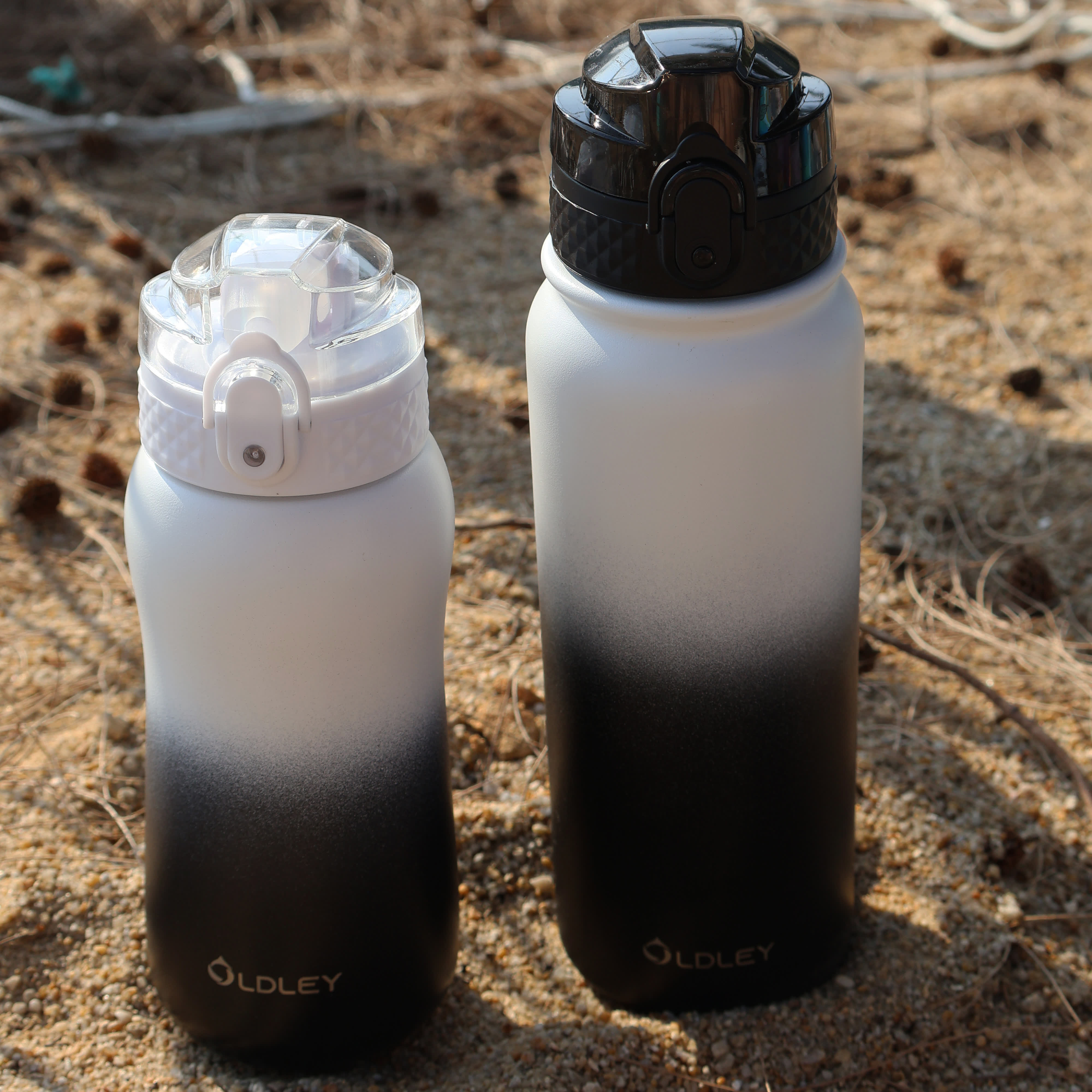 Oldley 12oz Triple Lid Insulated Travel Bottle - Image 6